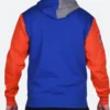 Ameliya New York Knicks Color Block Hoodie Bacck Image