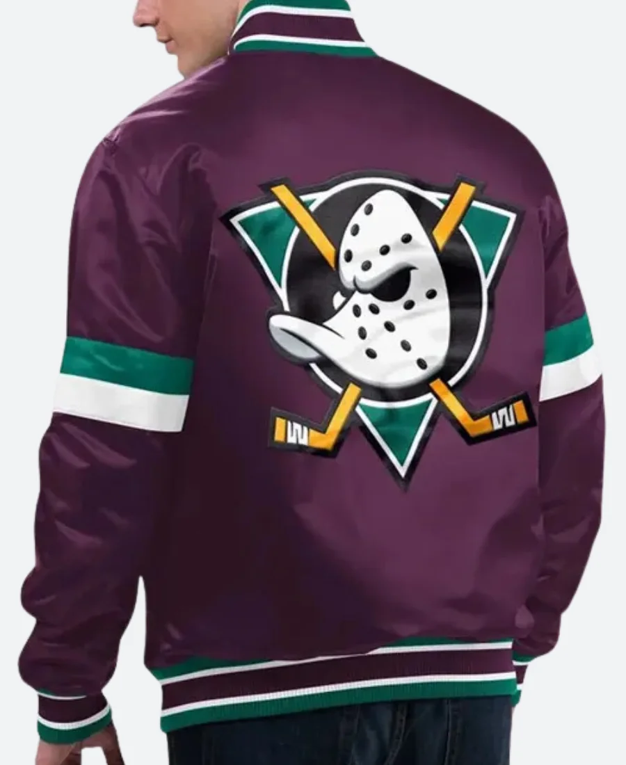 Anaheim Ducks Jacket Back Image