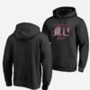 Arch Smoke Buffalo Bills Hoodie Front & Back Image