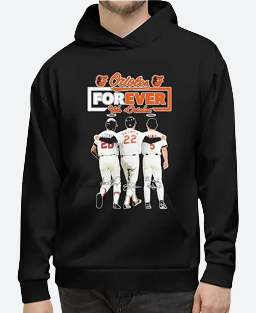 Baltimore Orioles Forever Hoodie Front Image