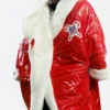 Baltimore Ravens VS Houston Texans Lamar Jackson Coat Front Image