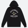 Octobers Very Own Black Hoodie Front Image