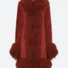 Taylor Swift Chiefs Fur Coat