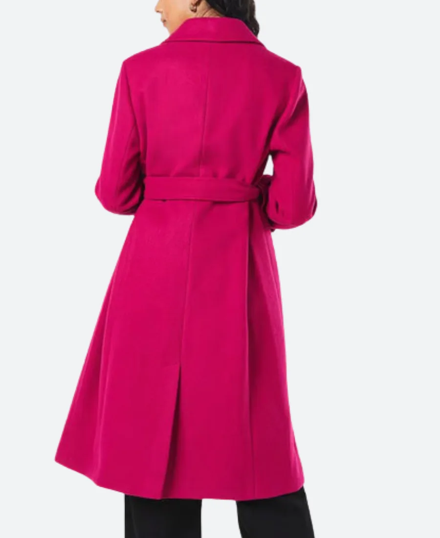 The Today Show 2024 Emilie Trench Coat Back Image