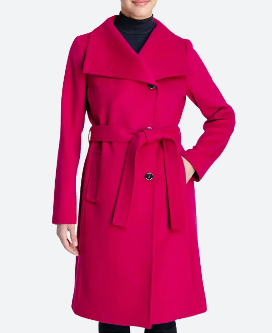 The Today Show 2024 Emilie Trench Coat Front Image