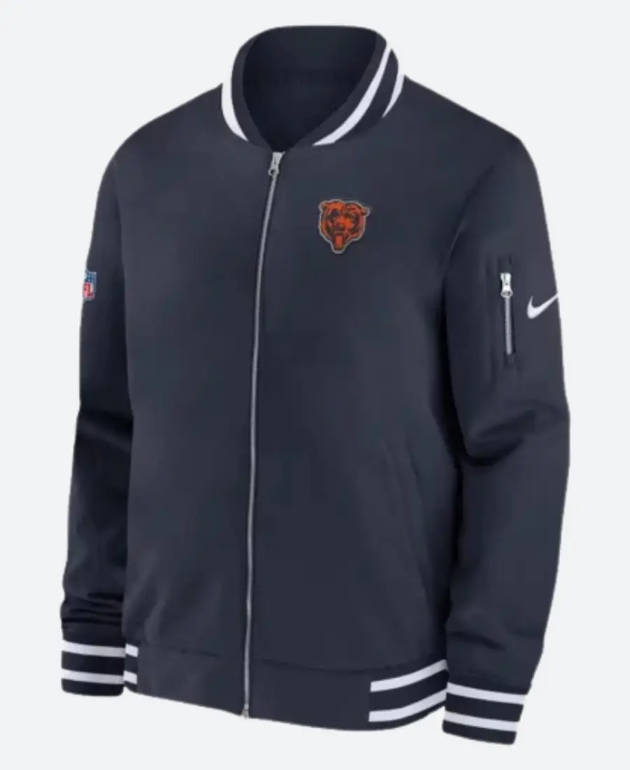 Thomas Brown Chicago Bears Bomber Jacket