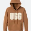 UGG Rey Fuzzy Hoodie Front Image