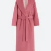 Willow Avalon Pink Trench Coat Front Image