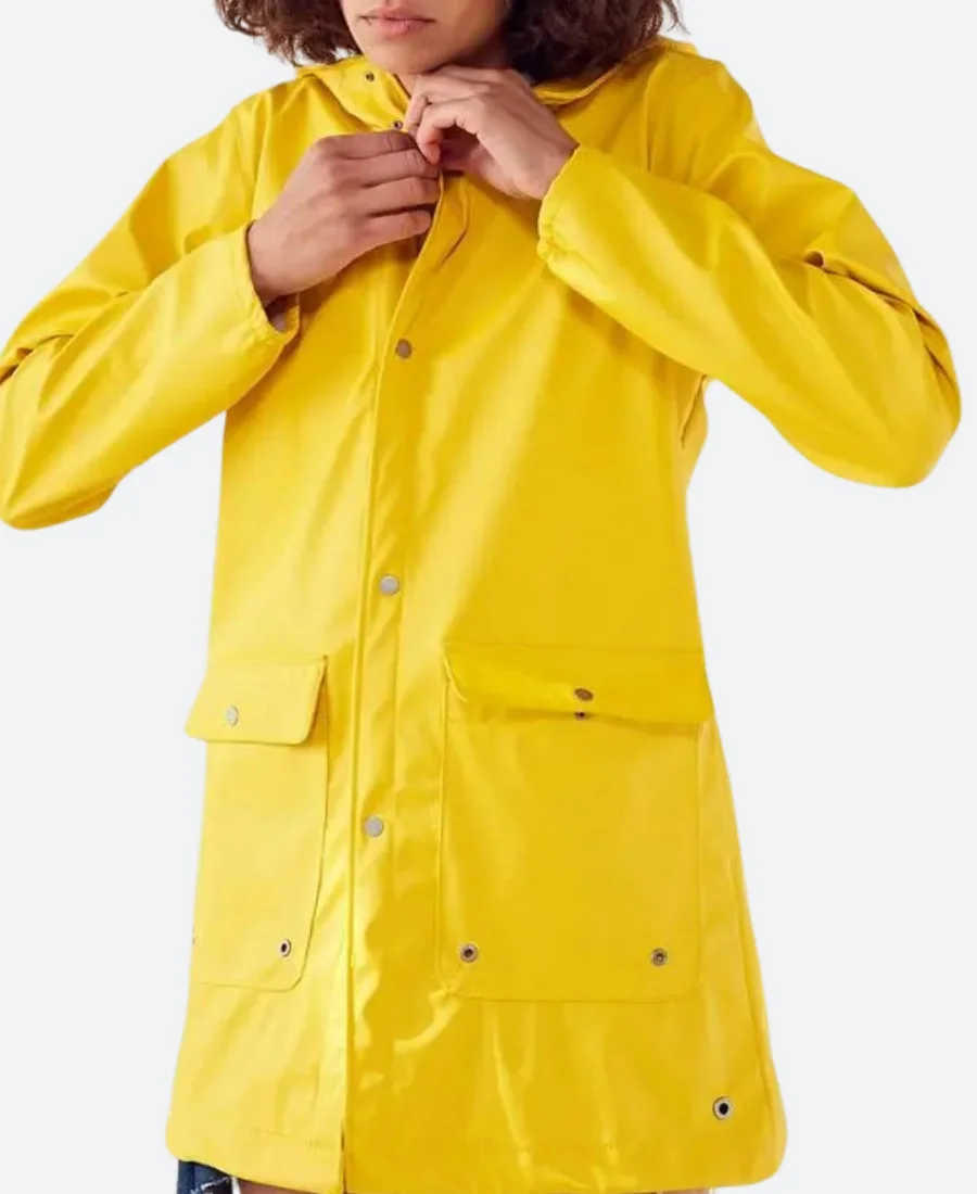 Zoey’s Extraordinary Playlist Zoey Clarke Raincoat Front Image