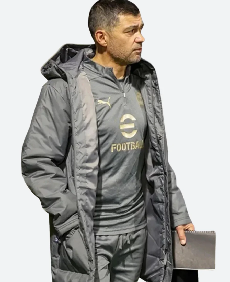 AC Milan Sergio Conceicao Puffer Coat Full Image