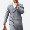 AFC Divisional Playoff Saquon Barkley Trench Coat Front Image