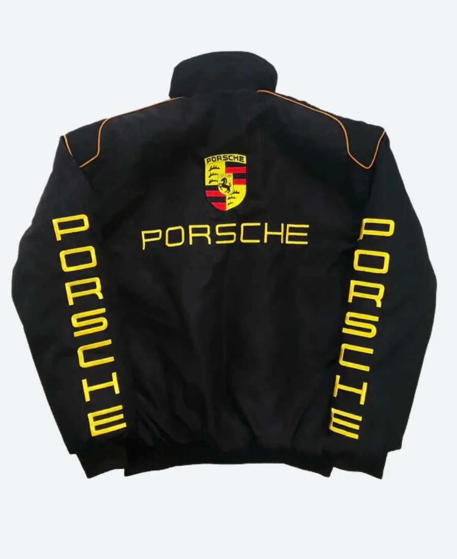 Accelerate Motorspott Porsche Jacket Back image