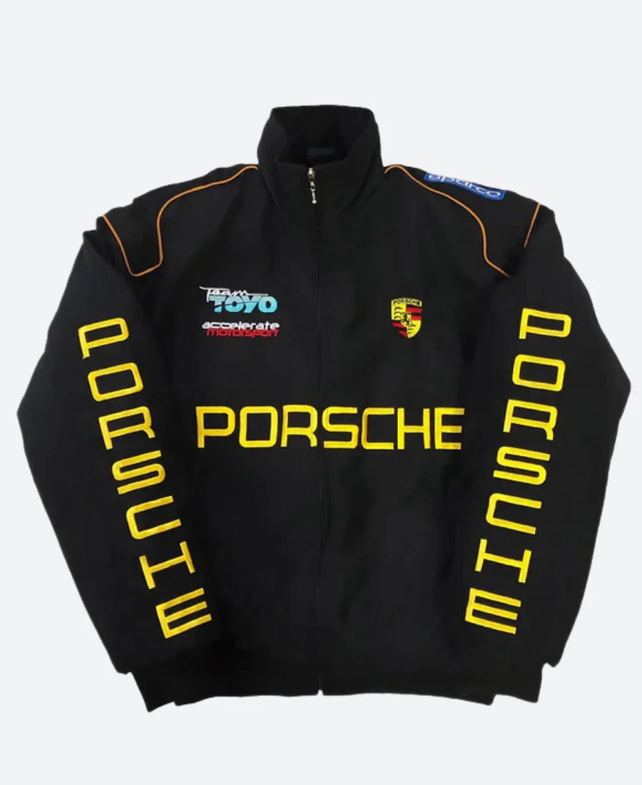 Accelerate Motorspott Porsche Jacket Front Image