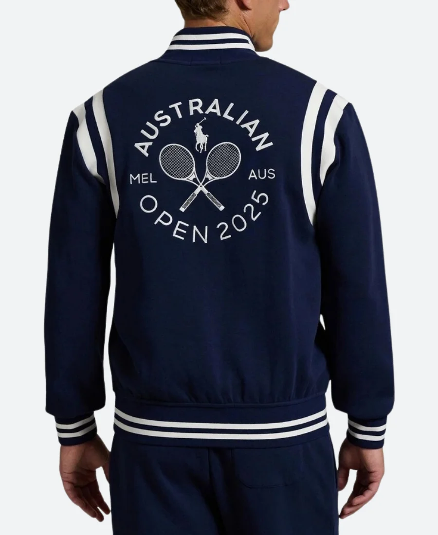 Australian Open Zipper Jacket back Image