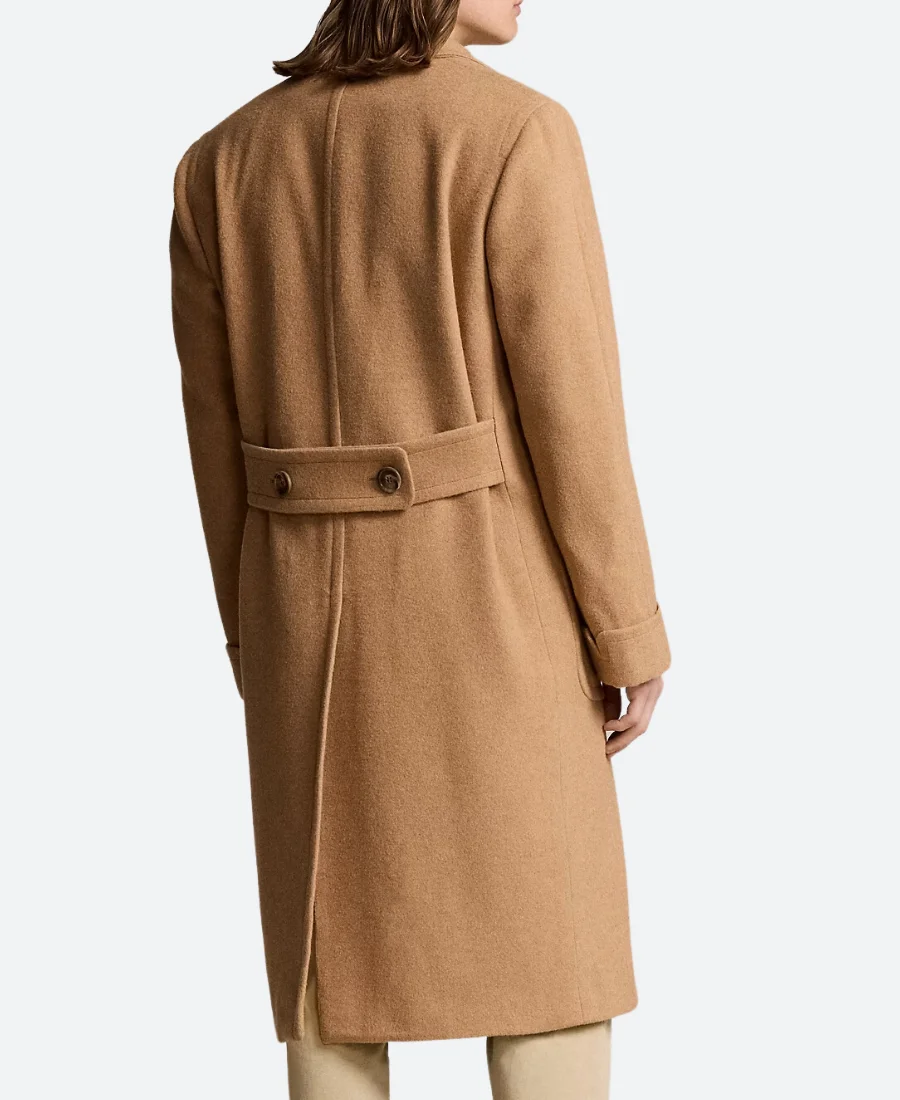 Bridgerton S02 Simon Basset Trench Coat Back Image