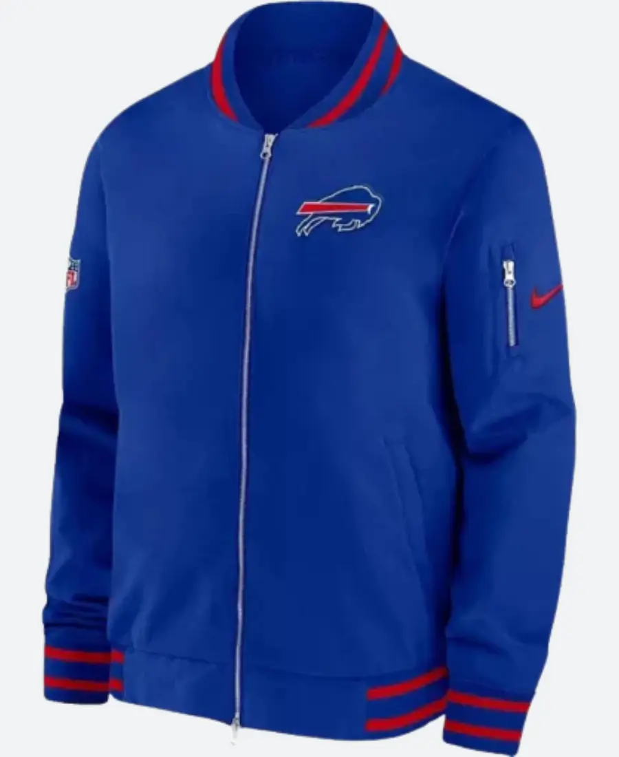 Buffalo Bills Sideline Coach Bomber Jacket