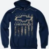 Chevrolet Camo Flag Hoodie