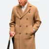 Christmas Service King Charles Trench Coat