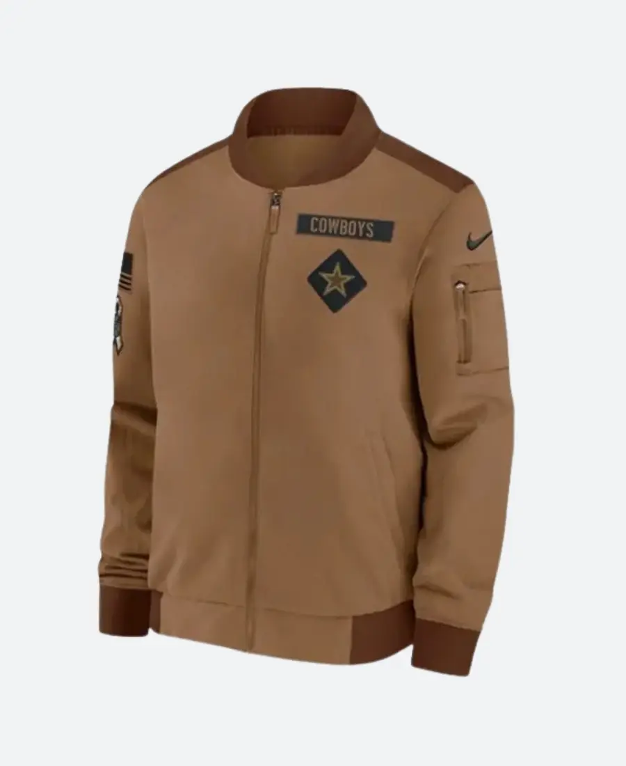 Dallas Cowboys Salute To Service Bomber Jacket