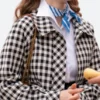 Emily In Paris S04 Emily Cooper Plaid Jacket