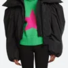 Emily in Paris S04 Camille Padded Ski Jacket Open Close Image