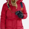 Falling Like Snowflakes Teagan Puffer Jacket Front Image