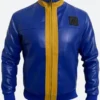 Fallout 76 Vault Dweller Leather Jacket Front Image