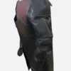 Guardians Of The Galaxy Ronan Leather Coat Side Image `1