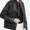 Nobody Wants This Morgan Leather Jacket Side Image