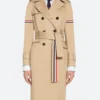 Power Book II Lauren Baldwin Trench Coat Front Image