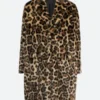 Robbie Williams NYC Leopard Fur Coat Front Image