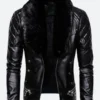 WWE Seth Rollins Leather Jacket Front Image