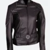 X Men The Last Stand Rogue Leather Jacket Front Image