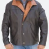 Yellowstone Thomas Rainwater Leather Jacket Front Image