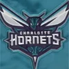 90s Charlotte Hornets Slider Teal Starter Jacket Logo Image