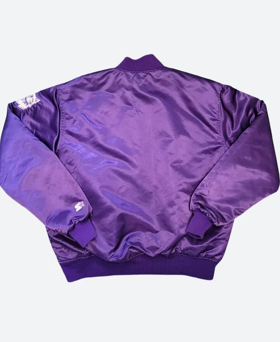 90's Washington Huskies Varsity Jacket BAck Image