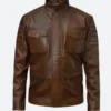 Boss Level Roy Pulver Leather Jacket Front Image