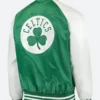 Boston Celtics Guard Varsity Jacket Back Image