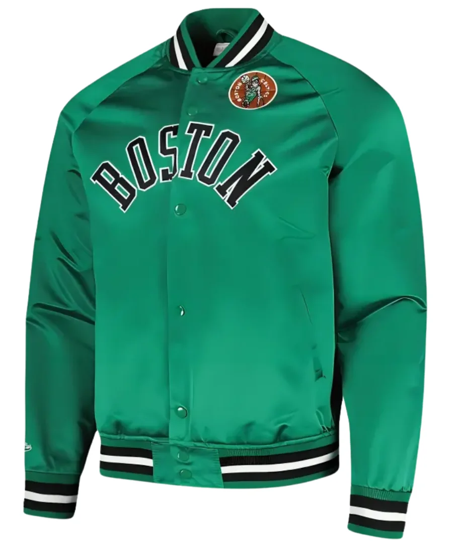 Boston Celtics X Mitchell & Ness Classic jacket Front Image