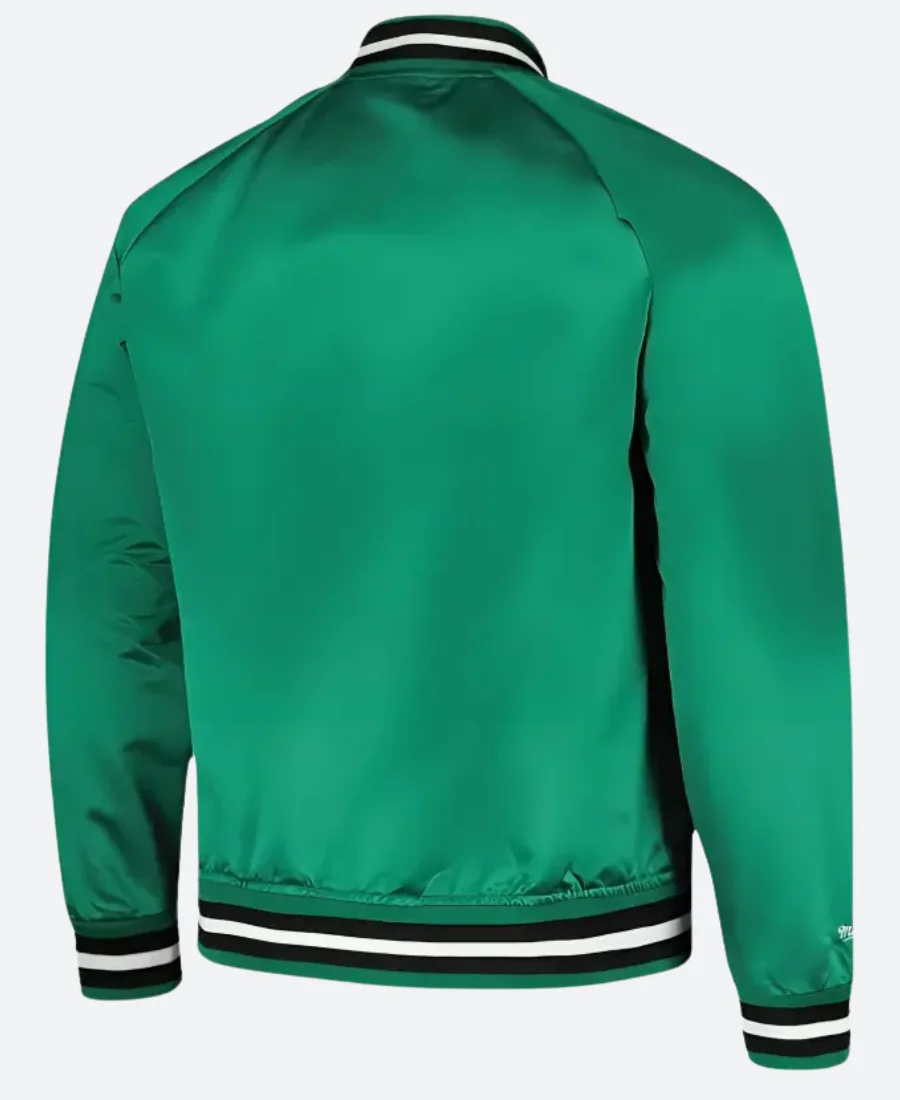 Boston Celtics X Mitchell & Ness Classic jacketBack Image