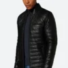Classic Black Quilted Leather Jacket