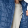 Classic Blue Quilted Puffer Jacket