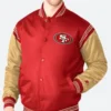 San Francisco 49ers Enforcer Varsity Jacket Full IMage