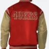 San Francisco 49ers Enforcer Varsity Jacket Logo Image