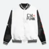 WWE CM Punk Varsity Jacket Front Image